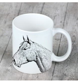 Holsteiner Pferd - Tasse mit Pferd, niedliche Tasse mit Grafik, Geschenk mit Ihrem Foto von der Marke Art-Dog