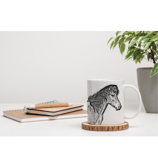 Icelandic Horse - cup with a dog, personalized cup with a print, a classic gift for everyone from the Art-Dog brand