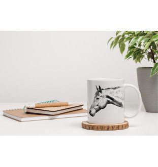 American Quarter Horse - cup with a horse, cute cup with graphics, a gift with your photo from the Art-Dog brand