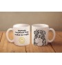 Bouvier bernois - tasse avec chien, une tasse joyeuse pour les amoureux des chiens, un cadeau personnalisé de la marque Art-Dog