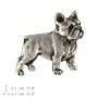 Französische Bulldogge I - Halskette mit Hund, Anhänger für Hundemama, einzigartiger Schmuck der Marke Art-Dog