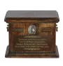 Afghan Hound, Tazi II - urn for dog ashes, personalized urn with engraving, commemorative box for dog ashes by Art-Dog brand