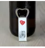 Afghan Hound, Tazi - bottle opener with a dog, personalized fridge opener, unique gift for a man by Art-Dog brand