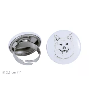 Akita, Akita Inu - women's jewelry with a dog portrait, handmade product, possibility to add your own photo, Art-Dog brand