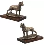 American Staffordshire Terrier, Amstaff II - dog figurine, dog silhouette figurine, trophy for Art-Dog dog show exhibition