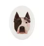 Amerykański Staffordshire terrier płytka geometryczna Art-Dog