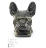 French Bulldog, Frenchie - urn for dog ashes, dog bust, large dog head for garden by Art-Dog