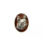 French Bulldog, Frenchie I - Dog show brooch, starter number clip, dog pin by Art-Dog