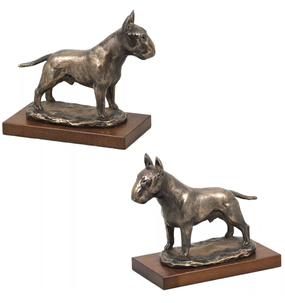 Bull Terrier, Bullterrier I - Hundestatue, Figur für Büro, Trophäe für Hundeausstellung von Art-Dog brand