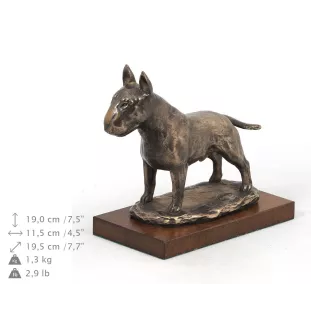 Bull Terrier I - statue de chien, figurine pour bureau, trophée pour exposition canine par la marque Art-Dog