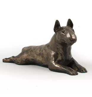 Bull Terrier, Bullterrier II - Hundestatue, Figur für Büro, Trophäe für Hundeausstellung von Art-Dog brand