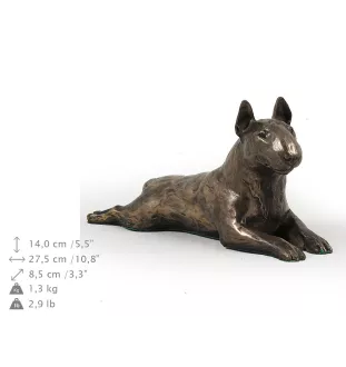 Bull Terrier, Bullterrier II - Hundestatue, Figur für Büro, Trophäe für Hundeausstellung von Art-Dog brand