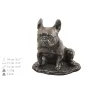 Französische Bulldogge II eine Urne für die Asche des Hundes, eine Urne mit einer Statue, eine elegante Urne im klassischen Stil der Marke Art-Dog