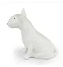 Bull Terrier, Bully II - dog statue, sitting dog for desk, decoration for the living room of a dog lover by Art-Dog