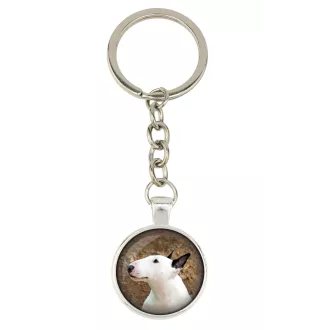 Bull Terrier - porte-clés avec votre photo, accessoire pour clés, breloque pour sac de la marque Art-Dog