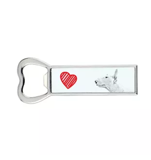 Bull Terrier - ouvre-bouteille avec chien, ouvre-bouteille personnalisé pour réfrigérateur, cadeau unique pour homme de la marque Art-Dog