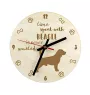 Beagle - clock with dog, wooden clock with engraving, personalised clock by Art-Dog