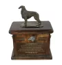 Barzoi, Levrier De Chasse Russe, Lévrier russe IV - urne pour les cendres de chien, urne avec une statuette, urne personnalisée pour les cendres de chien de la marque Art-Dog