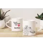 Barsoi, Russischer Jagdwindhund, Barzaia - Tasse mit Hund, entzückende Tasse mit herzförmigem Henkel, universelles Geschenk der Marke Art-Dog