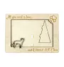 Cirneco dell'Etna - Photo frame, engraved wooden frame, a lovely gadget for the dog lover by Art-Dog