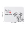 Dalmatian, Carriage Dog, Spotted Coach Dog - mouse pad with print, personalized dog-themed mouse pad, unique gadget for an office worker by Art-Dog brand