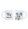 Dalmatiner, Dalmatinac - Tasse mit Hund, Tasse mit Bild, personalisiertes Geschenk der Marke Art-Dog