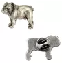 Bulldog, Bulldog anglais I - Broche de chien dans un coffret cadeau, épingle élégante, épingle de revers pour la veste de la marque Art-Dog