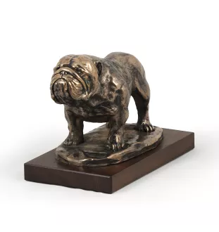 Bulldog figurka na drewnie Art-Dog