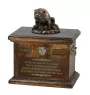 Bulldog II - urn for dog ashes, urn with a statuette, personalized urn for dog ashes by Art-Dog brand