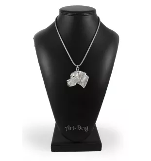 Pointer anglais I - Collier pour chien, bijoux uniques pour les fans de chiens, pendentif vipère unique de la marque Art-Dog