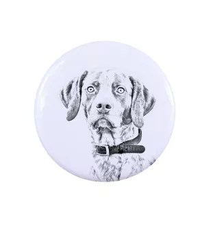 Pointer anglais II - badge avec votre chien, ajoutez votre propre photo, marque Art-Dog