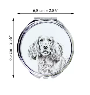 Cocker spaniel angielski lusterko ze zdjęciem psa Art-Dog