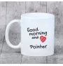 English Pointer, Englischer Pointer - Tasse mit Hund, Tasse mit Bild, personalisiertes Geschenk der Marke Art-Dog