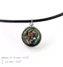 Fila Brasileiro - necklace pendant with your photo, handmade, handcrafted jewelry by Art-Dog brand