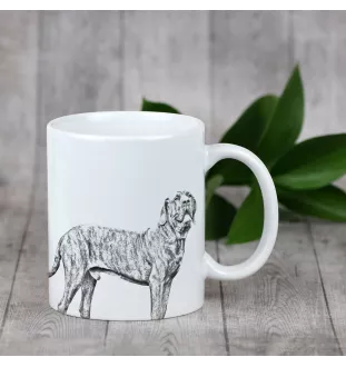 Fila Brasileiro - cup with a dog, cheerful cup for a dog lover, personalized gift from the Art-Dog brand