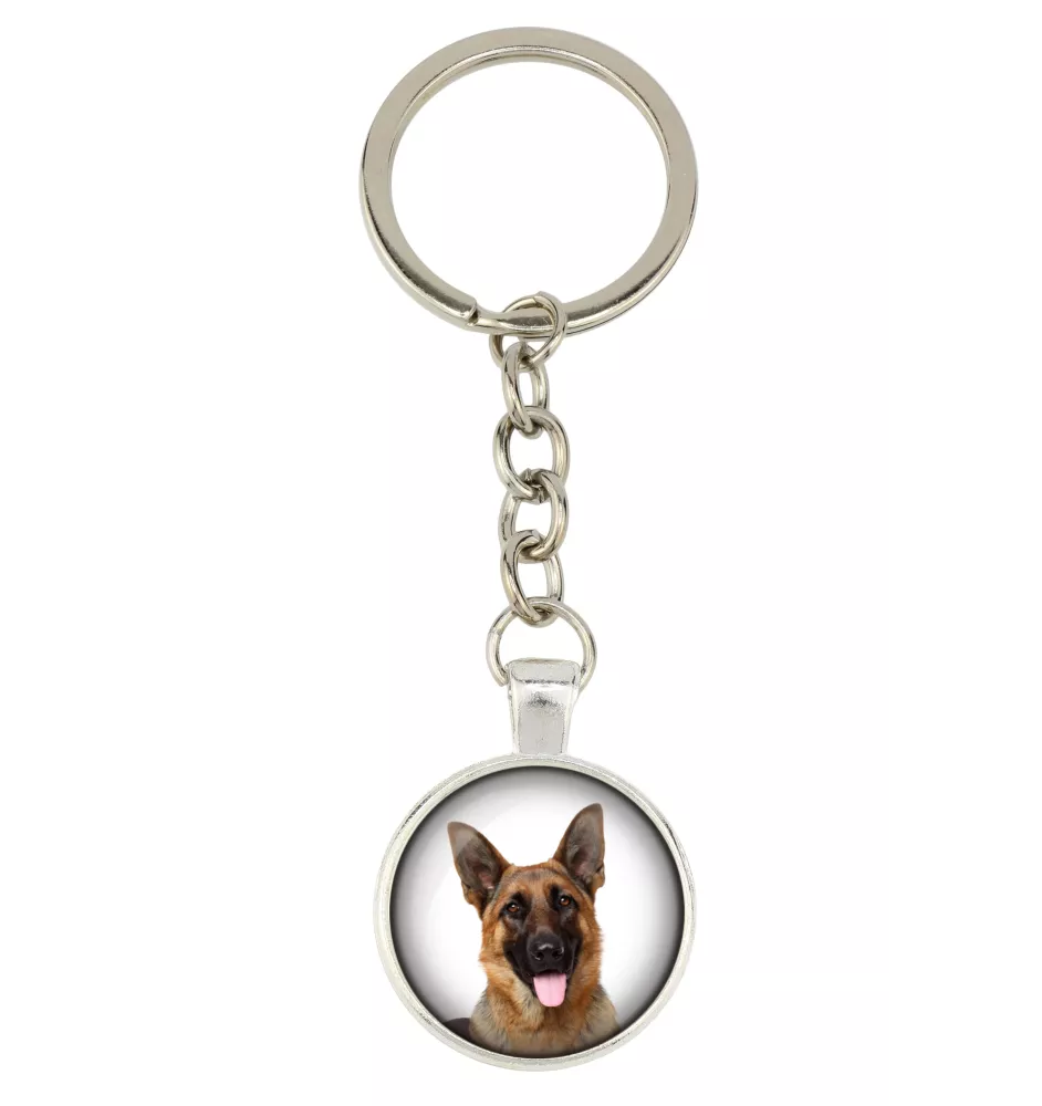 Berger allemand, Berger d'Alsace, Berger alsacien - porte-clés avec votre photo, accessoire pour clés, breloque pour sac de la marque Art-Dog