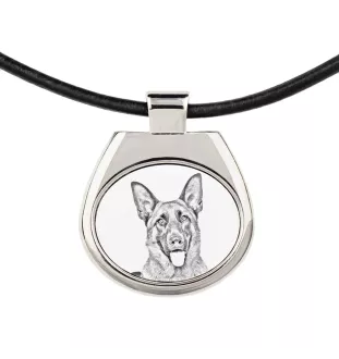 Berger allemand, Berger d'Alsace, Berger alsacien - collier avec chien, pendentif personnalisé avec photo, collier unique pour femmes et hommes de la marque Art-Dog