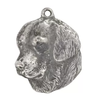 Golden Retriever - Hundehalsband, einzigartiger Schmuck für den Hundefan, einzigartiger Kreuzotter-Anhänger der Marke Art-Dog