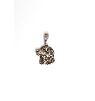 Golden Retriever I - Collier pour chien, pendentif plaqué argent pour l'amoureux des chiens, bijoux subtils par Art-Dog