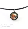 Golden Retriever - necklace in a box, elegant decoration, pendant from the Art-Dog brand