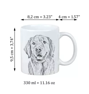 Golden Retriever - tasse avec chien, tasse avec photo, cadeau personnalisé de la marque Art-Dog