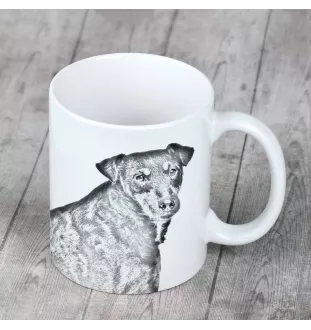 Jagdterrier - cup with a dog, cheerful cup for a dog lover, personalized gift from the Art-Dog brand