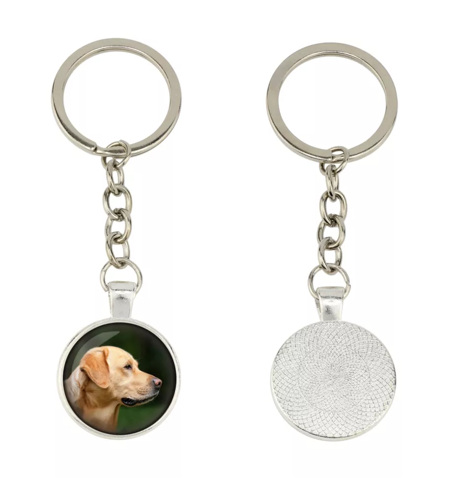 Labrador Retriever - keychain in a box, own photo, keychain pendant from Art-Dog brand