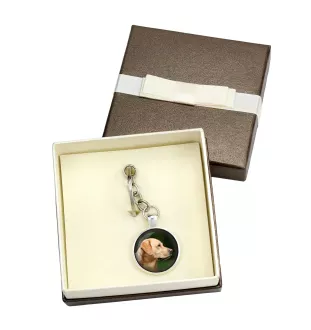 Labrador Retriever - keychain in a box, own photo, keychain pendant from Art-Dog brand