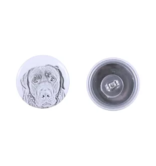 Labrador Retriever, retriever du Labrador - boucles d'oreilles uniques avec un chien, votre animal de compagnie sur un porte-clés, marque propre Art-Dog