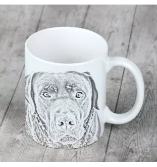 Labrador Retriever, retriever du Labrador - tasse avec chien, tasse avec photo, cadeau personnalisé de la marque Art-Dog