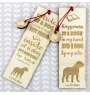 Majorca Mastiff, Mallorca Mastiff, Ca de Bou - dog bookmark, personalized bookmark, gift for bookworm from Art-Dog brand