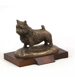 Norwich Terrier statuetka na piaskowym kamieniu Art-Dog