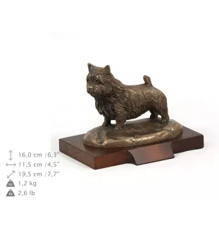 Norwich Terrier statuetka na piaskowym kamieniu Art-Dog