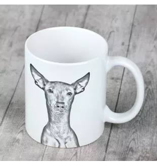 Peruvian Hairless Dog, Peruvian Viringo, Naked Dog - cup with a dog, cup with a photo, personalized gift from the Art-Dog brand